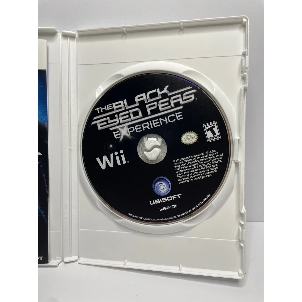 The Black Eyed Peas Experience Nintendo Wii Limited Edition Ubisoft Dance Game